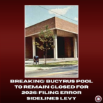 city hall bucyrus ohio politics city council drama pool levy sidelined