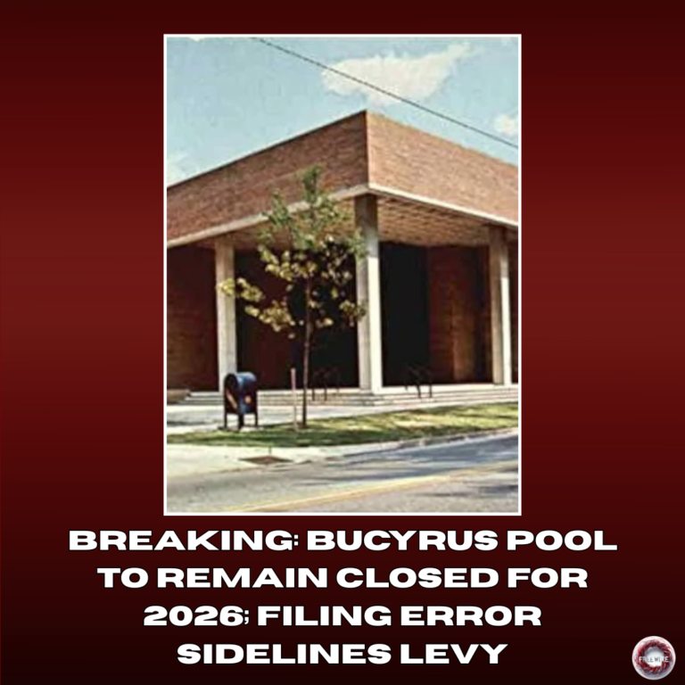 city hall bucyrus ohio politics city council drama pool levy sidelined